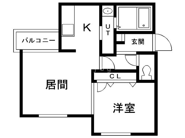 グランメゾン平岸の間取り