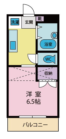 プラムハウスの間取り