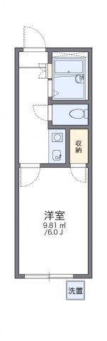 レオパレス藤塚の間取り