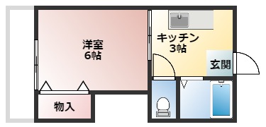 サンライズ河合の間取り