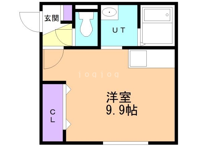 ラシュレ南小樽の間取り