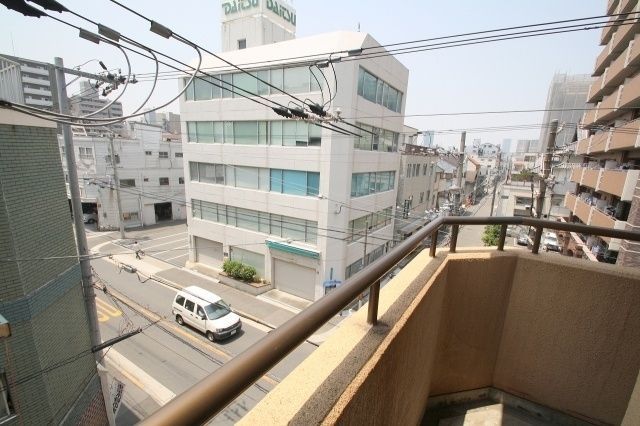 【大阪市都島区内代町のマンションの眺望】