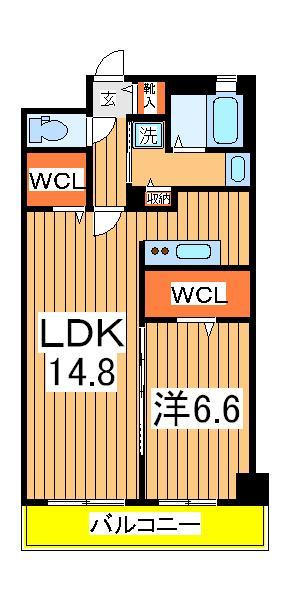 グリーンヒルズの間取り