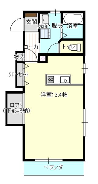 エイペクスアライの間取り