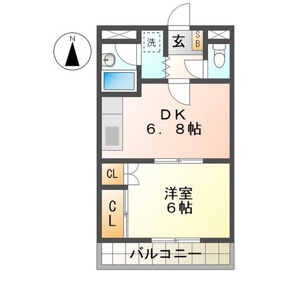 サンタプレイスの間取り