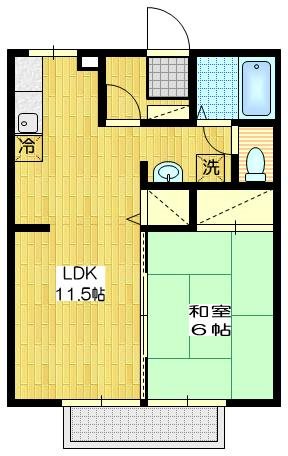 パルシティＳの間取り