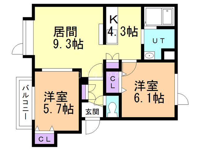 サンブレジオの間取り