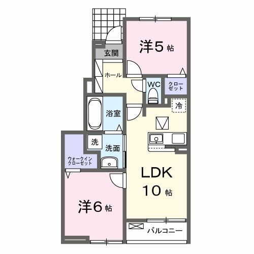 エレガンシアIIの間取り