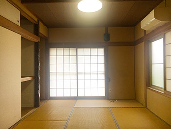 居室・リビング　1階居室(和6)