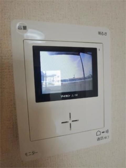 セキュリティ　モニタ付きで安心