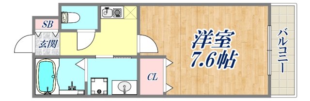 ウエイヴの間取り写真