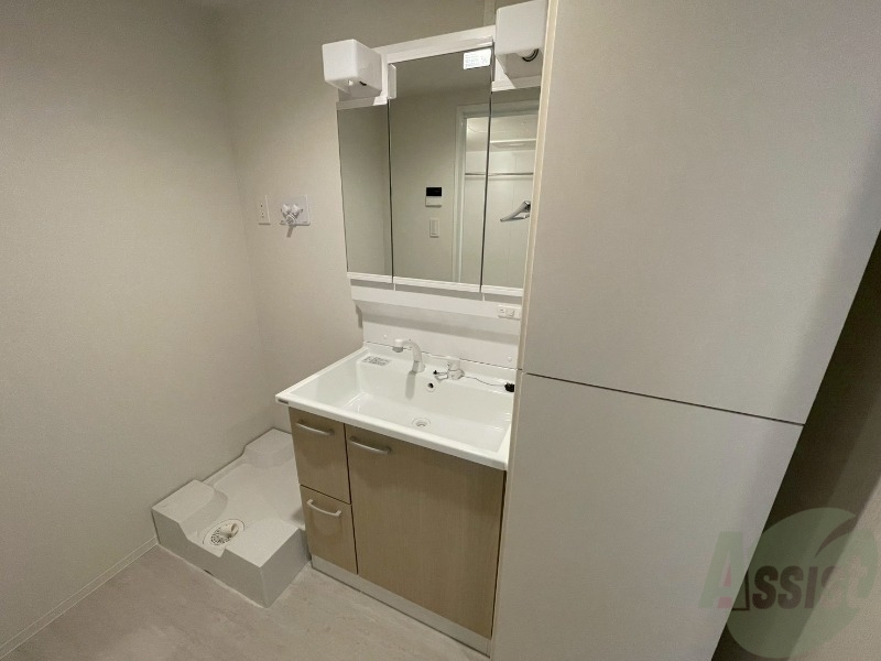 洗面設備　シャンプードレッサーで身支度もラクラクです！