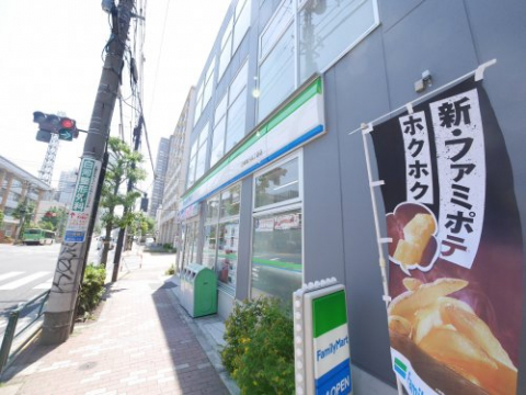 コンビニ　ファミリーマート　江東森下四丁目店（コンビニ）まで39m