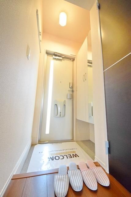 玄関　シューズボックス付き玄関
