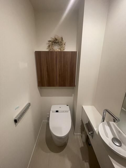 トイレ　トイレもきれいです