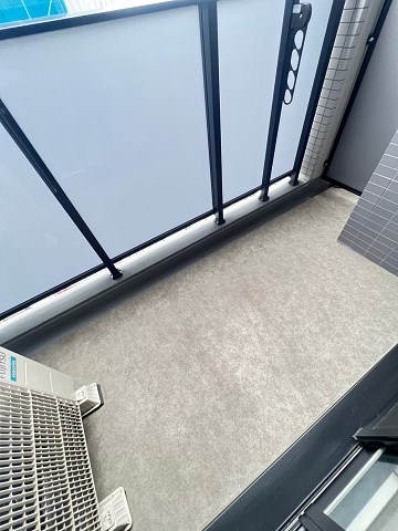 バルコニー　お洗濯にも便利なバルコニー付き