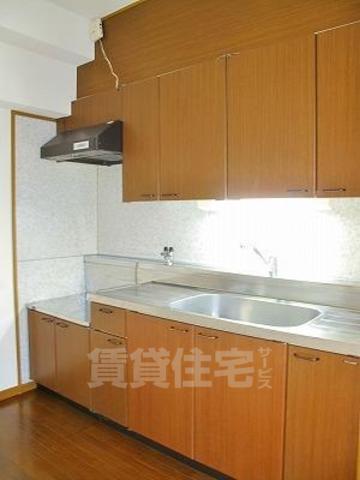 西鉄天神大牟田線 大橋駅 徒歩21分 8階建 築30年のキッチン写真