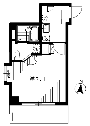 AVANTI　千川の間取り