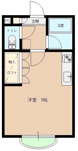 ロイヤルビレッジ西多賀の間取り