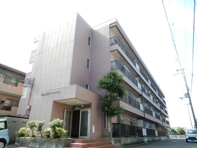 藤井寺市惣社のマンションの建物外観
