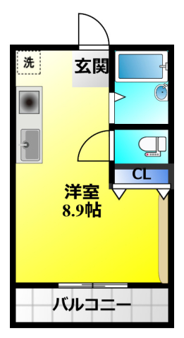 サンハイツエムIの間取り