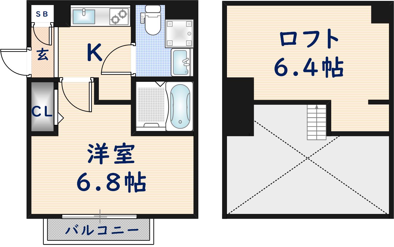 ディアコートの間取り