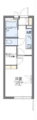 レオパレス笹口の間取り