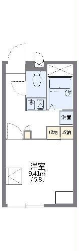 神奈川県横須賀市野比１（アパート）の賃貸物件の間取り