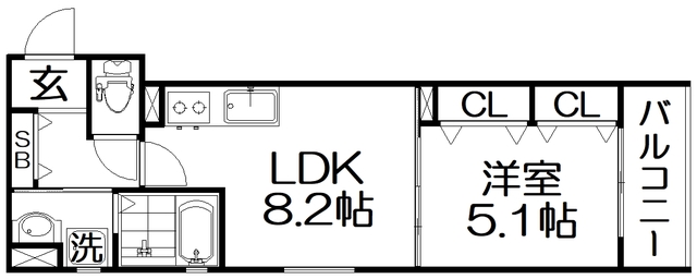 スリール明和Iの間取り