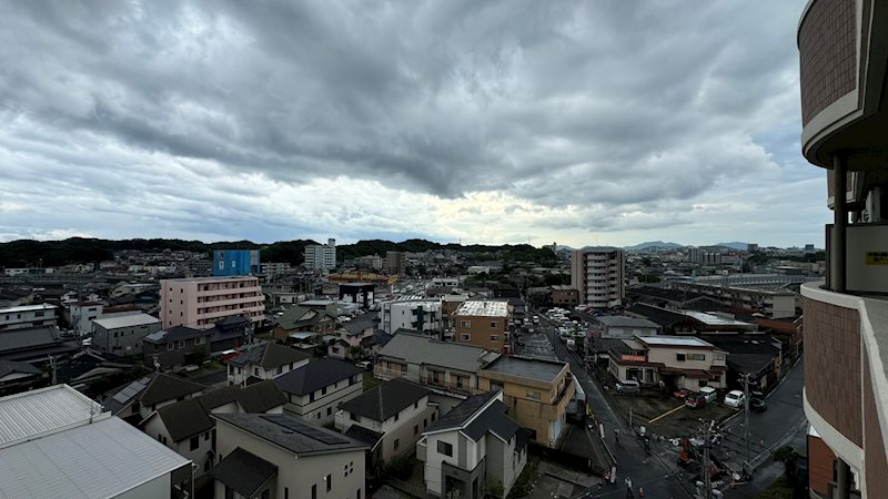 【北九州市八幡西区陣原のマンションの眺望】