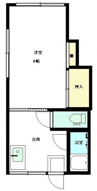 サンライフ住吉の間取り