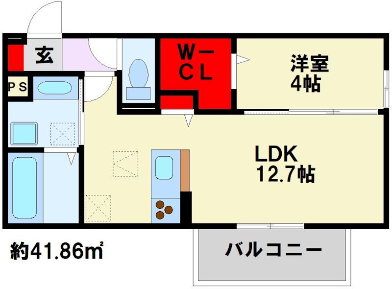 D-ROOM則松の間取り