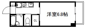 【京都市中京区船屋町のマンションの間取り】