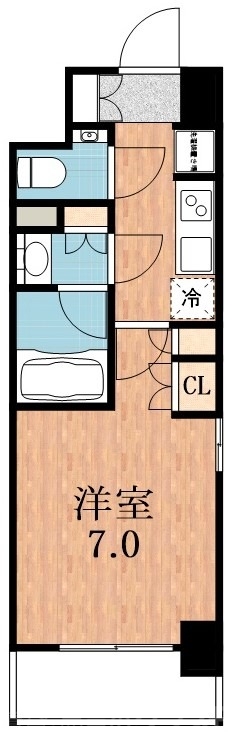 大阪市阿倍野区昭和町のマンションの間取り