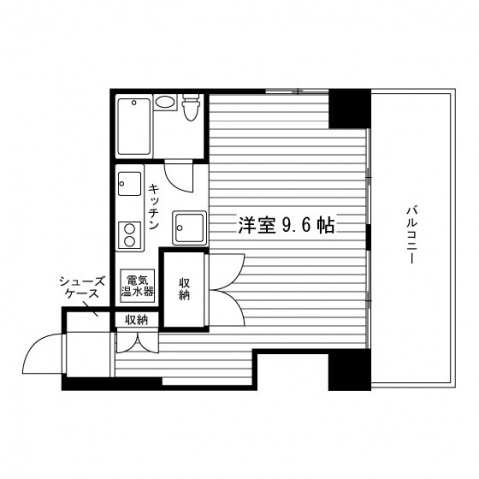 きのえねマンションの間取り