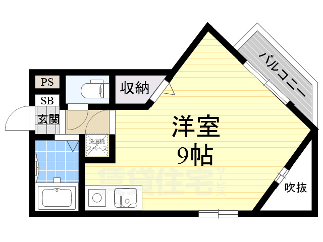 セレーン城跡の間取り