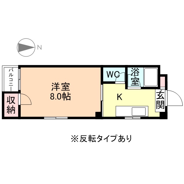 オレンジハウス田中町の間取り