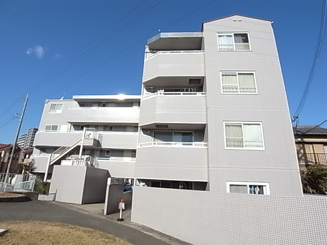 【明石市大久保町わかばのマンションの建物外観】