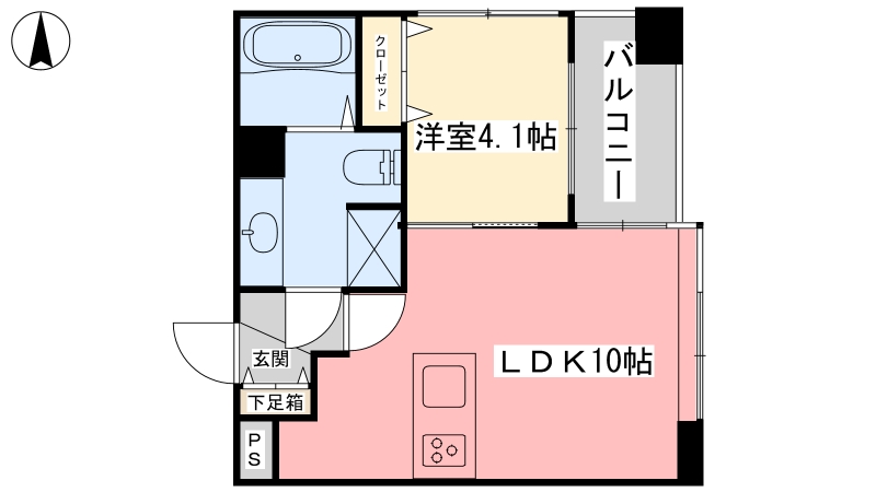 ヴァレーレ萱町の間取り