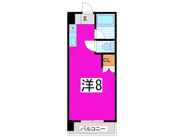 熊本市西区上熊本のマンションの間取り