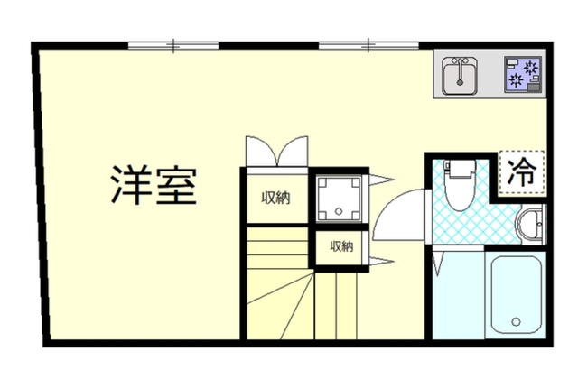 練馬区練馬のアパートの間取り