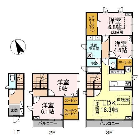 ミラ・アルーアの間取り