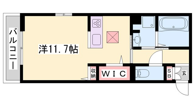 D-PLACE神田町の間取り