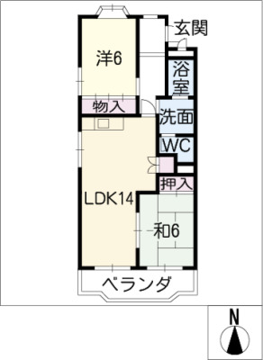 【アメニティハウスの間取り】