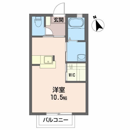 クレセント白山Ｂの間取り