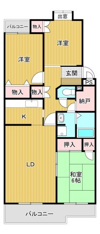 to Uあかしあ台の間取り