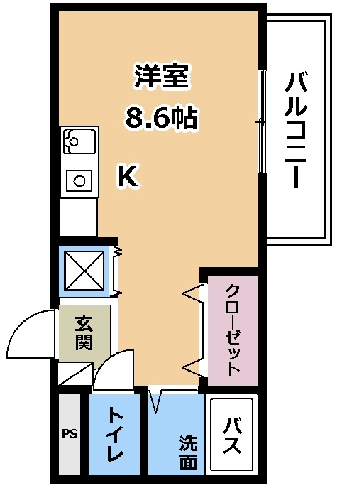 前田マンションの間取り