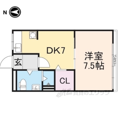 辻内マンションの間取り