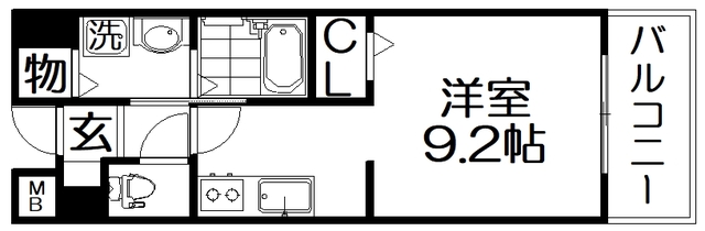 バンブーフォレストの間取り