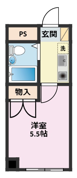 ソオワ下末吉ハイツ第１の間取り